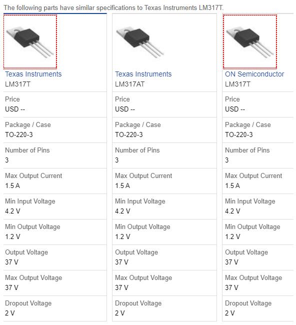 Lm317t Datasheet LM317T Datasheet(PDF) Fairchild Semiconductor