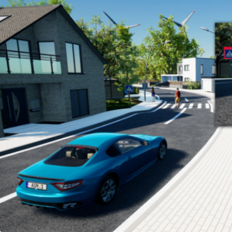 Verify the Sensor of a Self-driving Car in a Virtual Drive | Easybom
