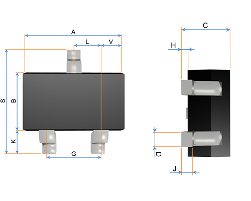 SOT23 VS. SOT323：Is SOT23 The Same As SOT323? | Easybom