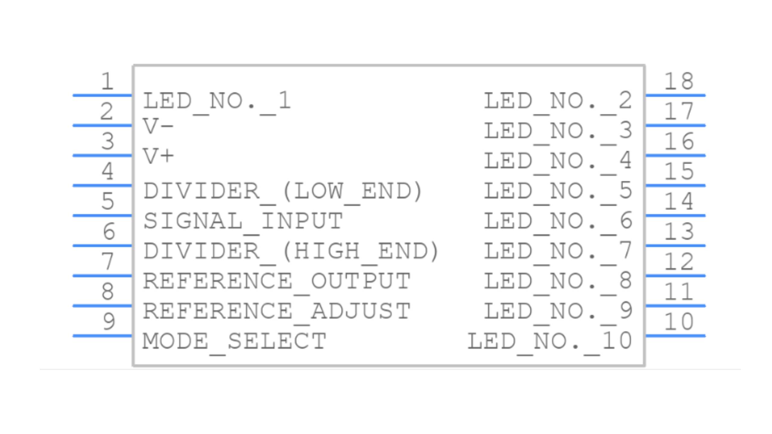 LM3915 Resistors, Pinout, Features Easybom